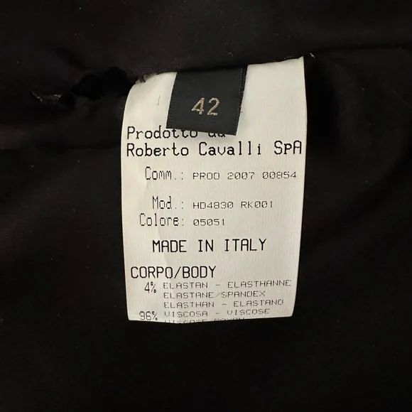 NWT ROBERTO CAVALLI Authentic Corset Top - Picture 9 of 13